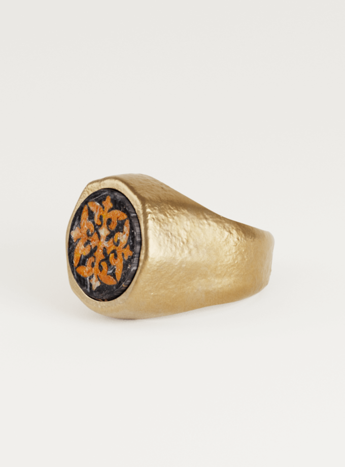 Intarsi Rinascimentali C07 Nero