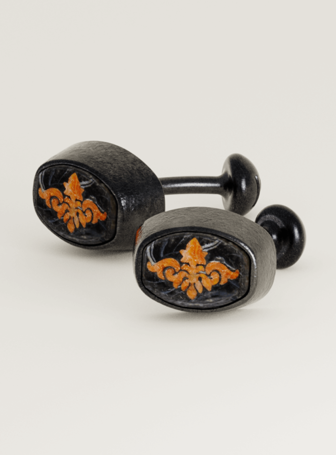 Intarsi Rinascimentali C06 Nero