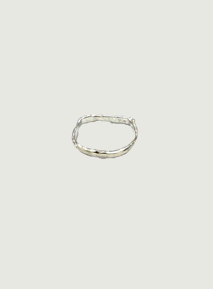 Band Ring Little Lombard Silver